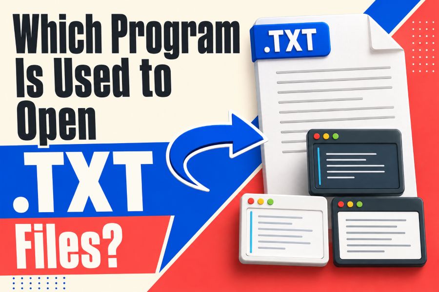 Which Program Is Used to Open .TXT Files